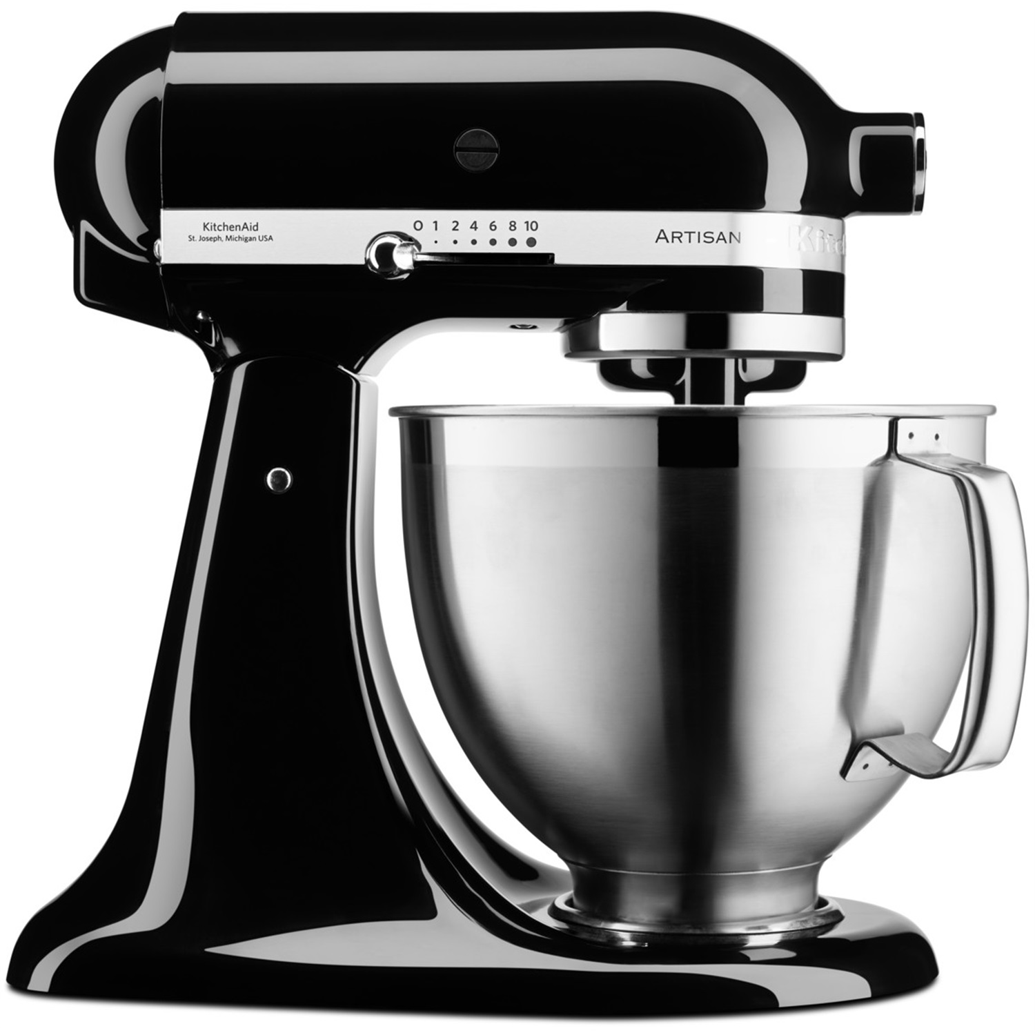 kitchenaid artisan keukenmachine 5ksm185pseob onyx zwart