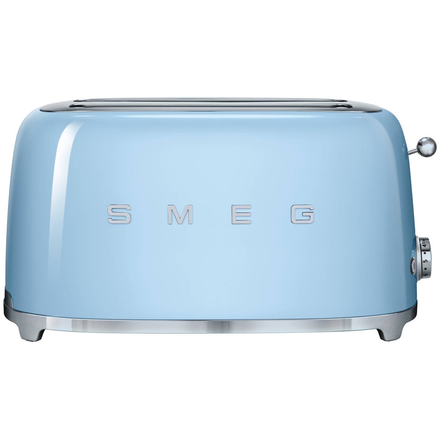 smeg broodrooster 2x4 tsf02pbeu pastelblauw