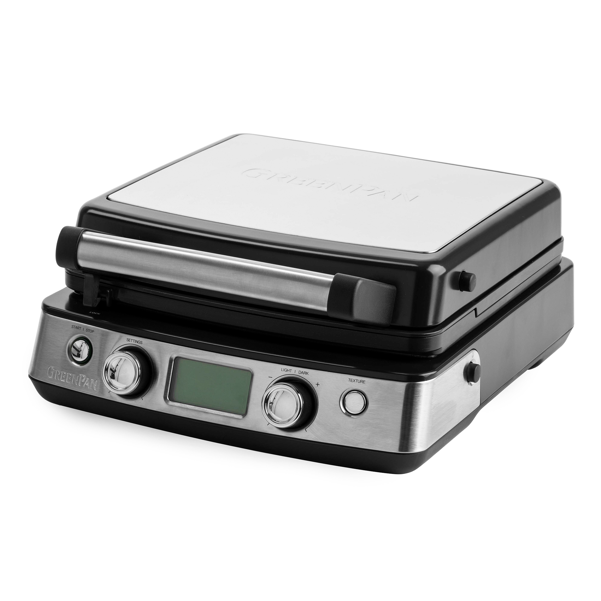 greenpan electricals wafelijzer zwart