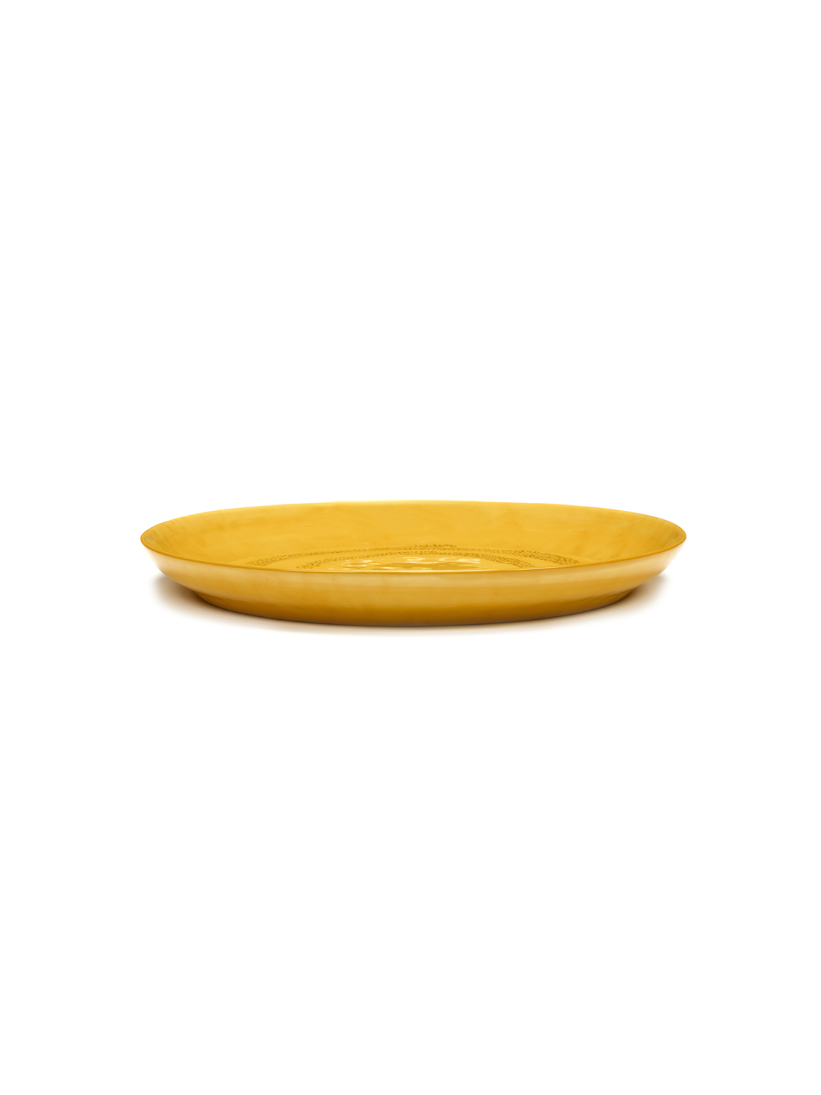 serax-feast-ottolenghi-serveerschaal-s-b8921016g-35cm-sunny-yellow-swirlblack-dots