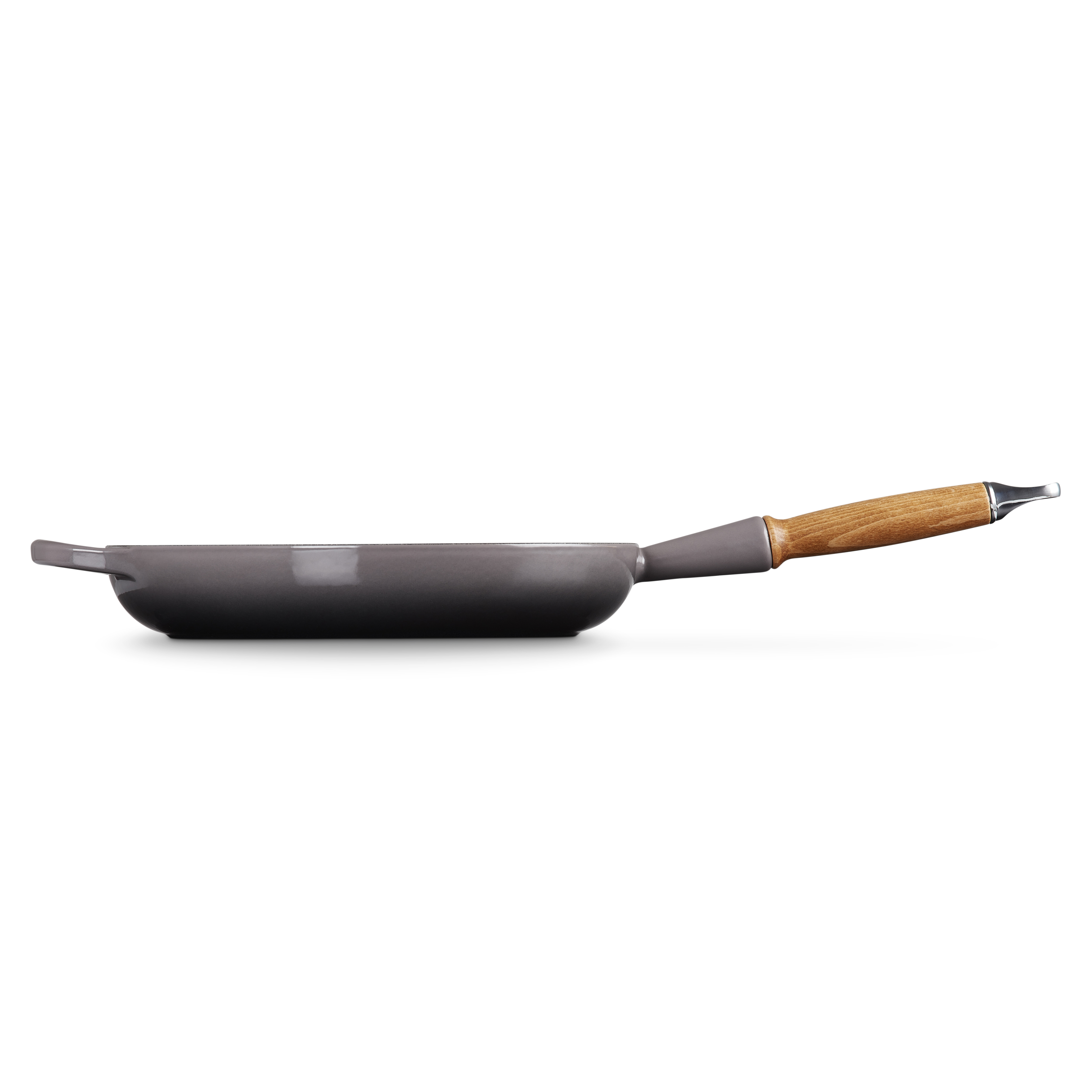 le-creuset-signature-koekenpan-met-houten-steel-28cm-flint