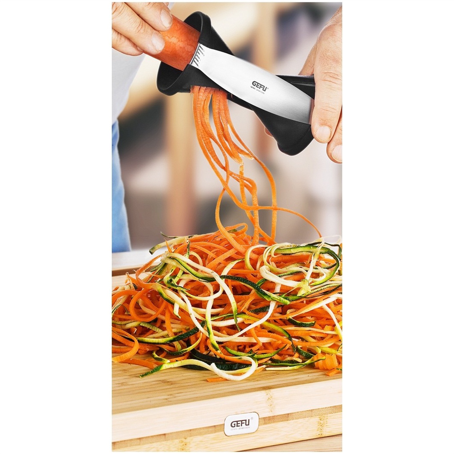 gefu-spirelli-spiraalsnijder-zwart