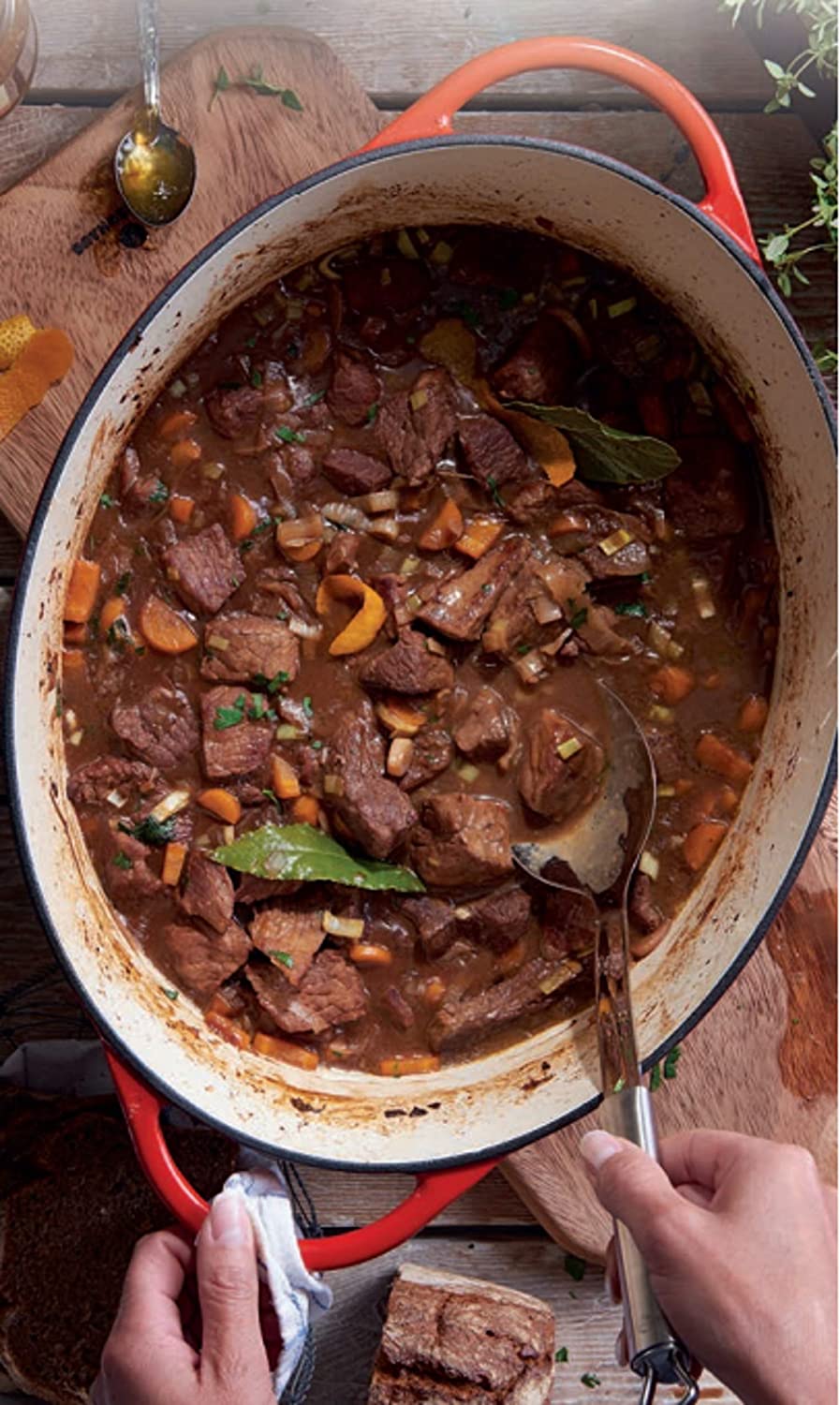 kuchenprofi-provence-braadpan-ovaal-33cm-rood