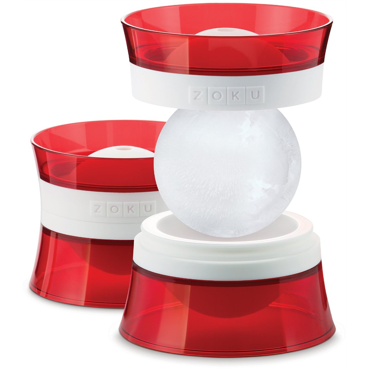 zoku-ice-ball-ijsblokmaker-2-stuks-rood