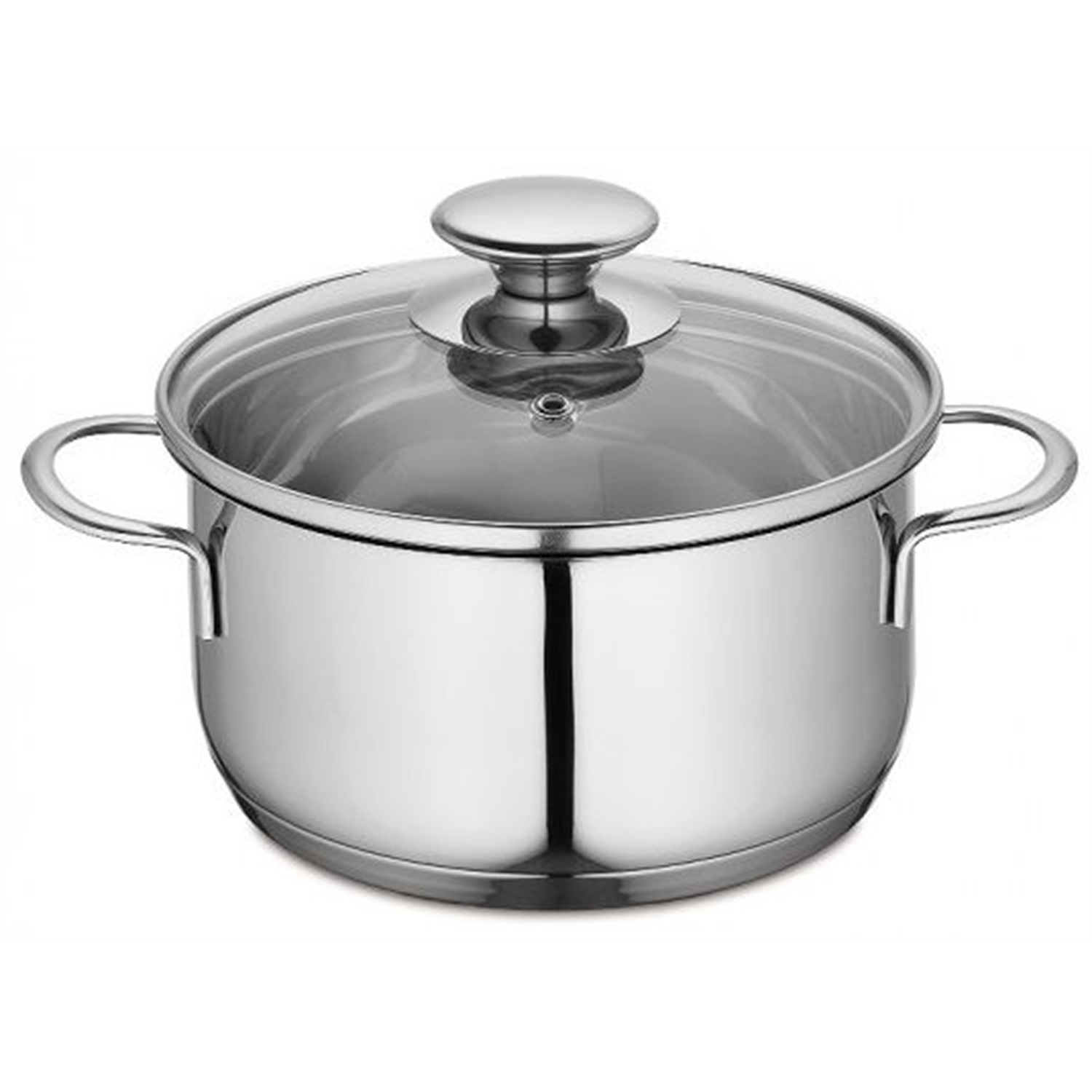 kuchenprofi-kookpan-met-glasdeksel-16cm-rvs