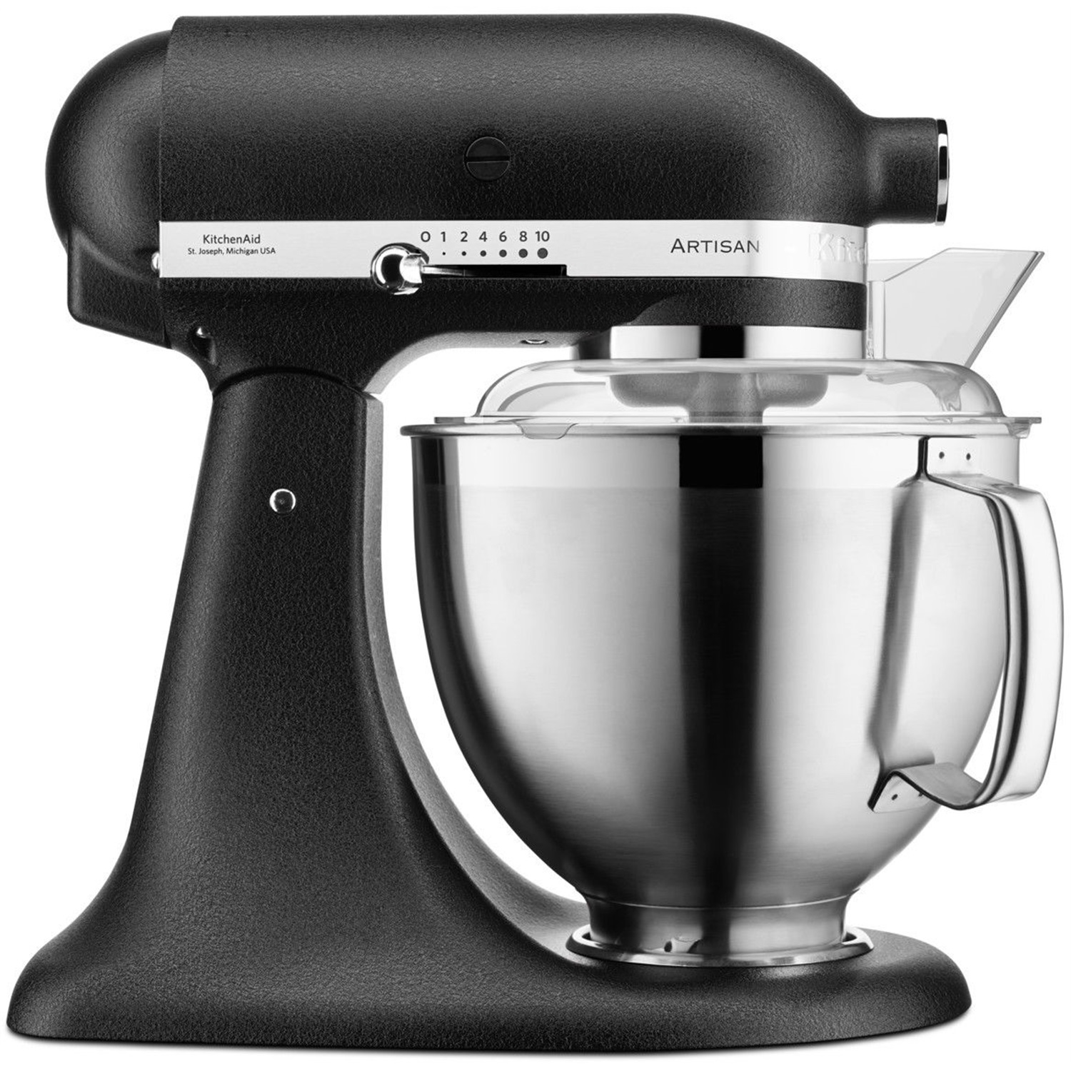 kitchenaid artisan keukenmachine 5ksm185psebk vulkaanzwart