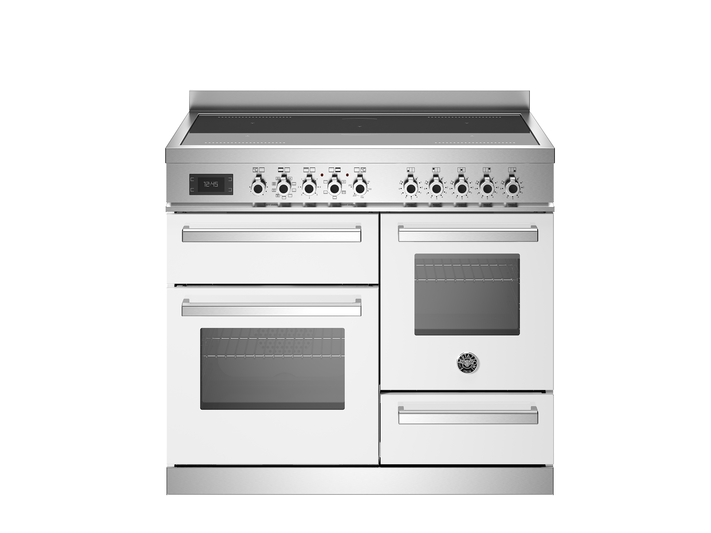 bertazzoni professional serie pro105i3ebit inductiefornuis 100cm wit