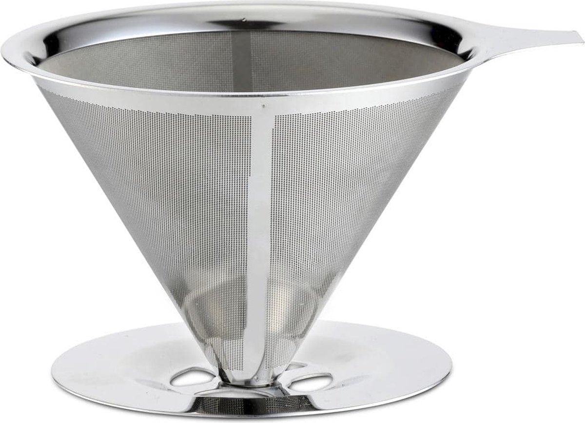 cookspoint weis koffiefilter rvs