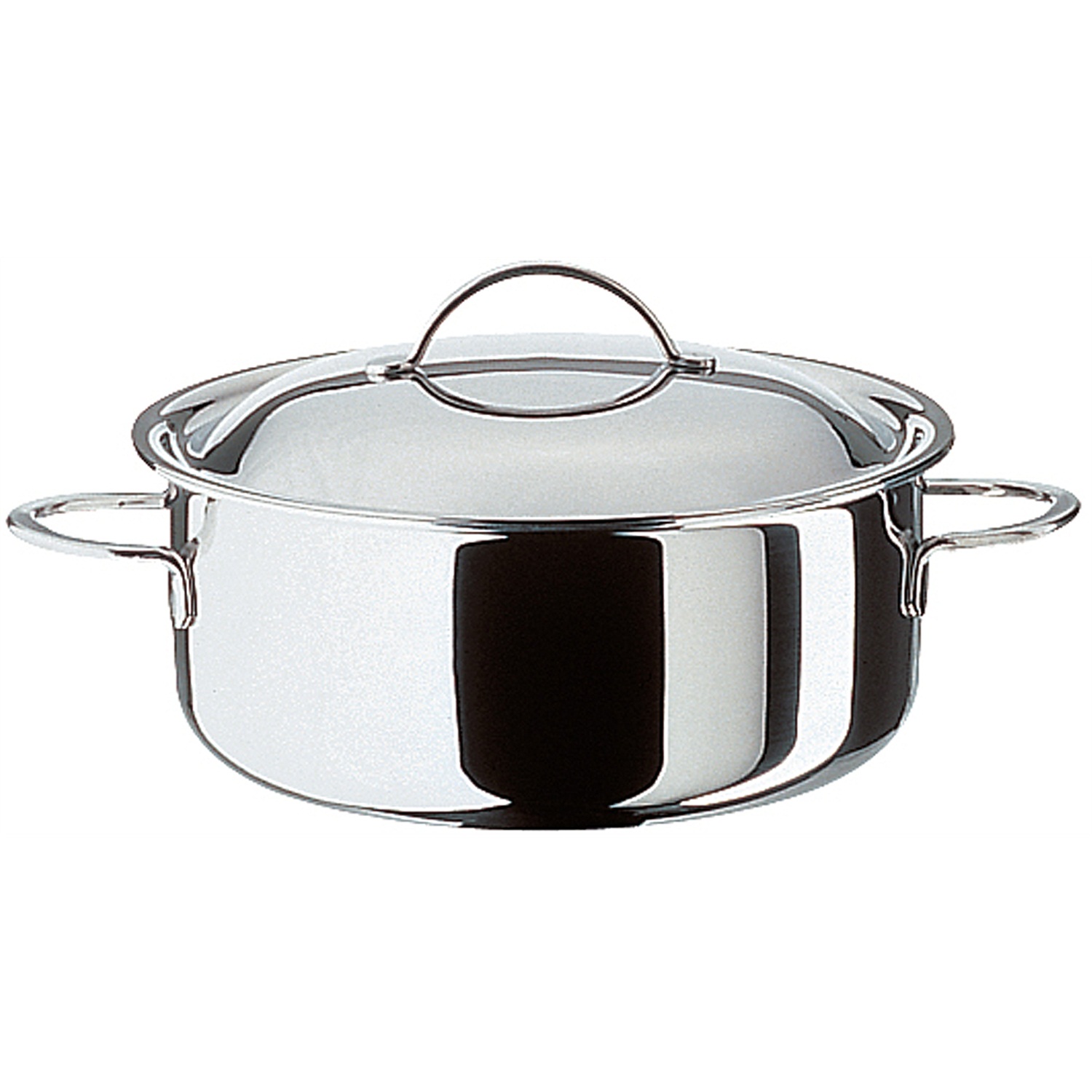 spring cristal kookpan laag met deksel 24cm