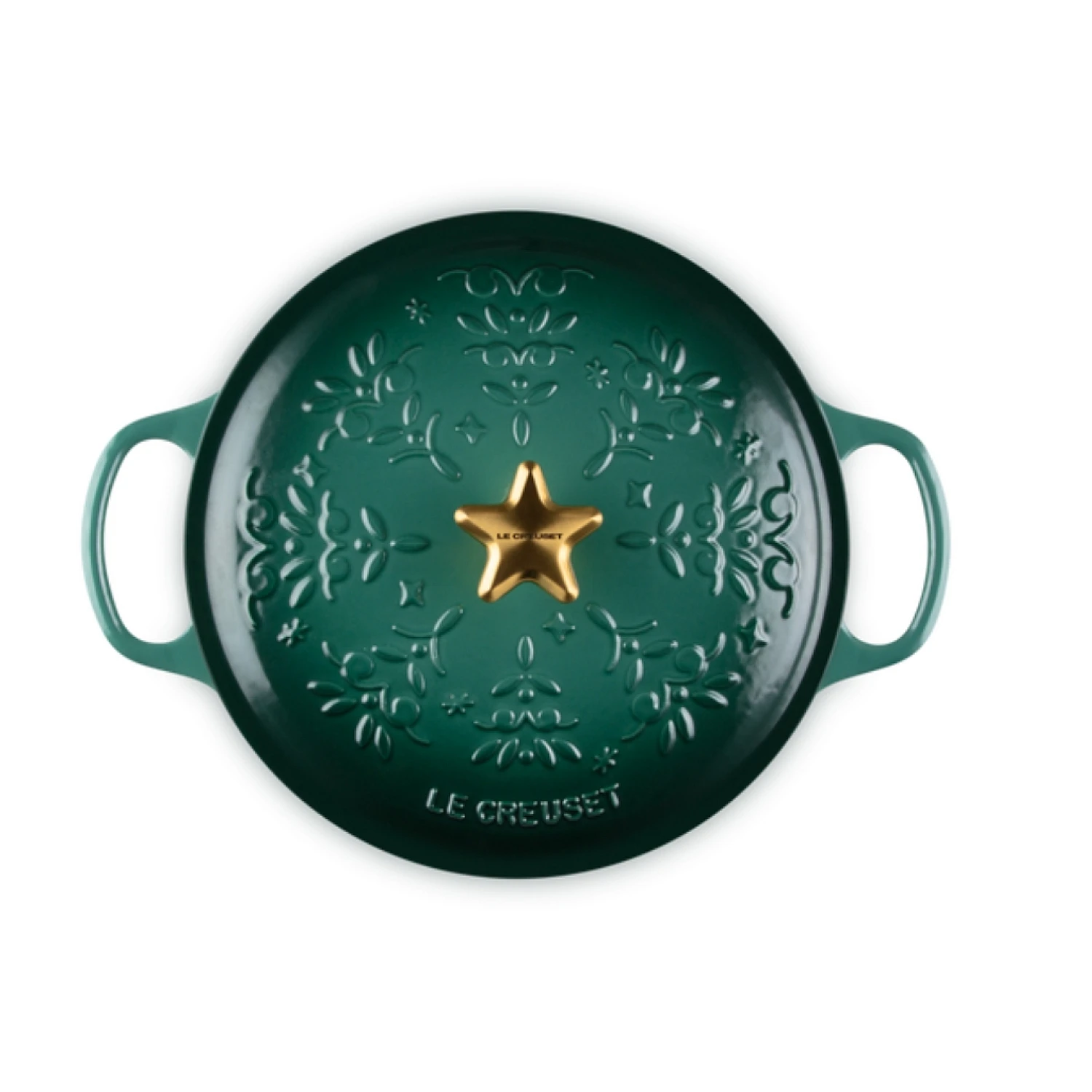 le-creuset-dekselknop-ster,-5,7cm-goud