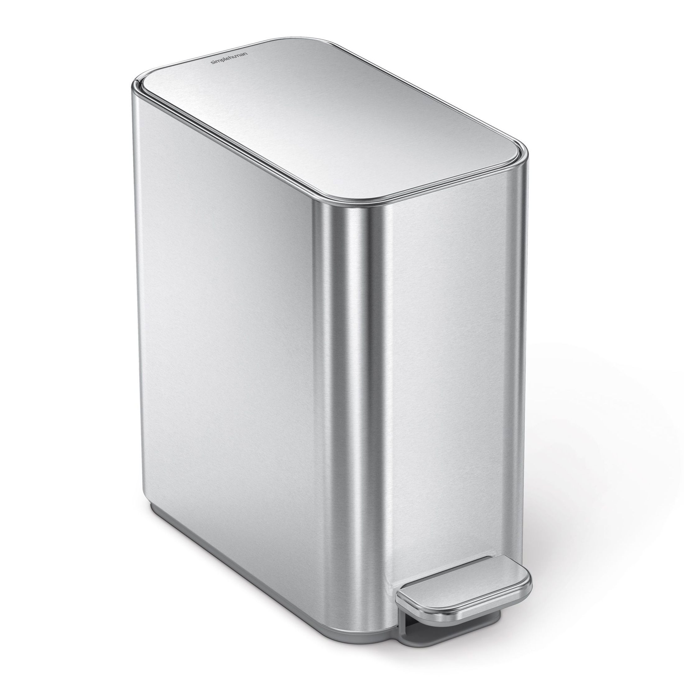simplehuman-smalle-pedaalemmer-5l-rvs