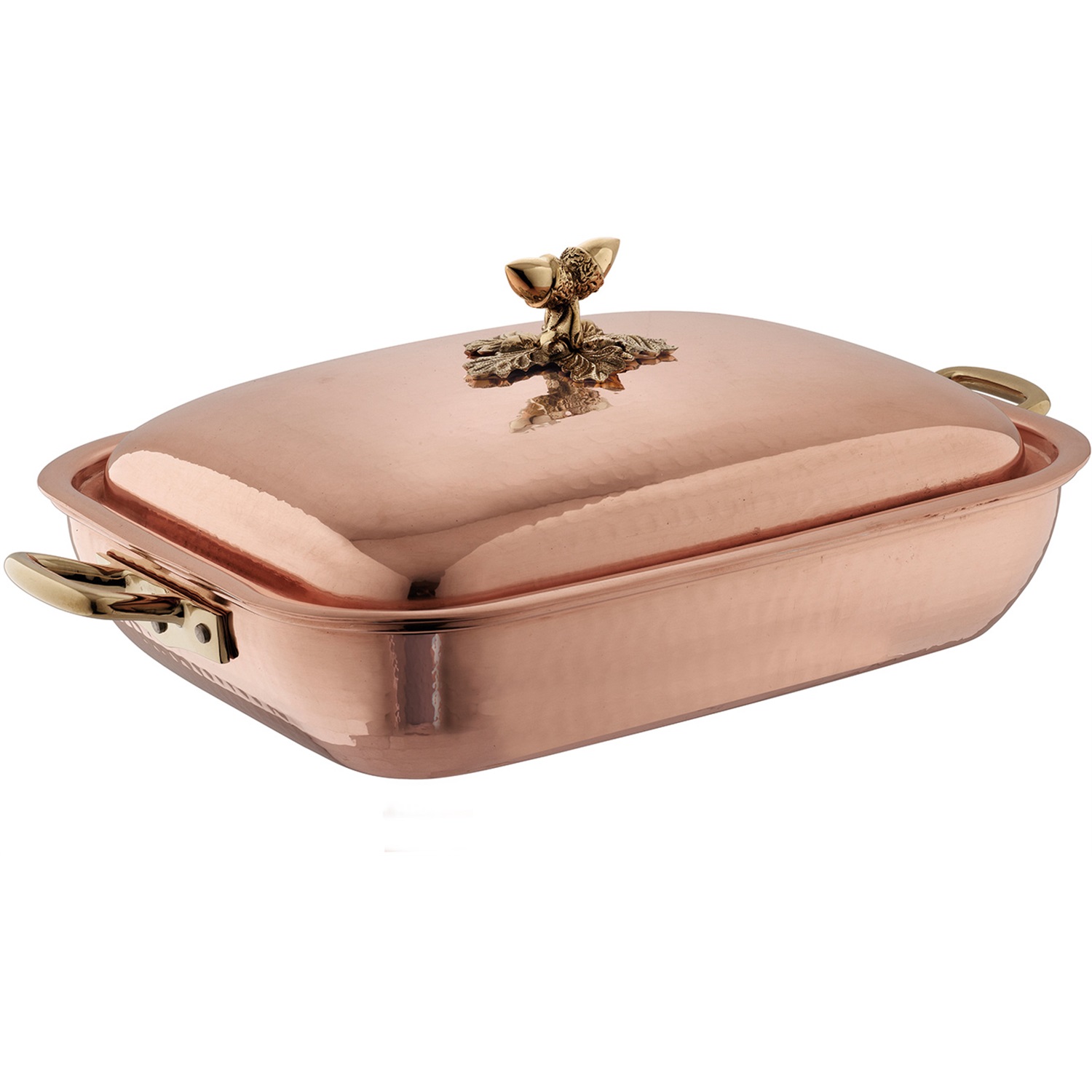 ruffoni historia deco braadslede met deksel 36x28cm