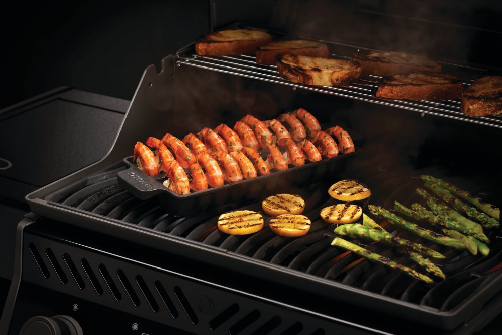 napoleon-gietijzeren-garnalen-tray