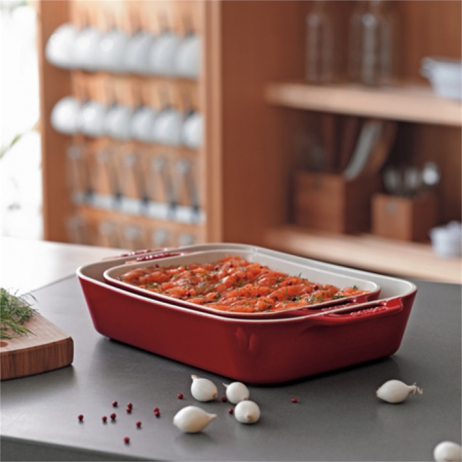 staub-ovenschaal-27x20cm-rood
