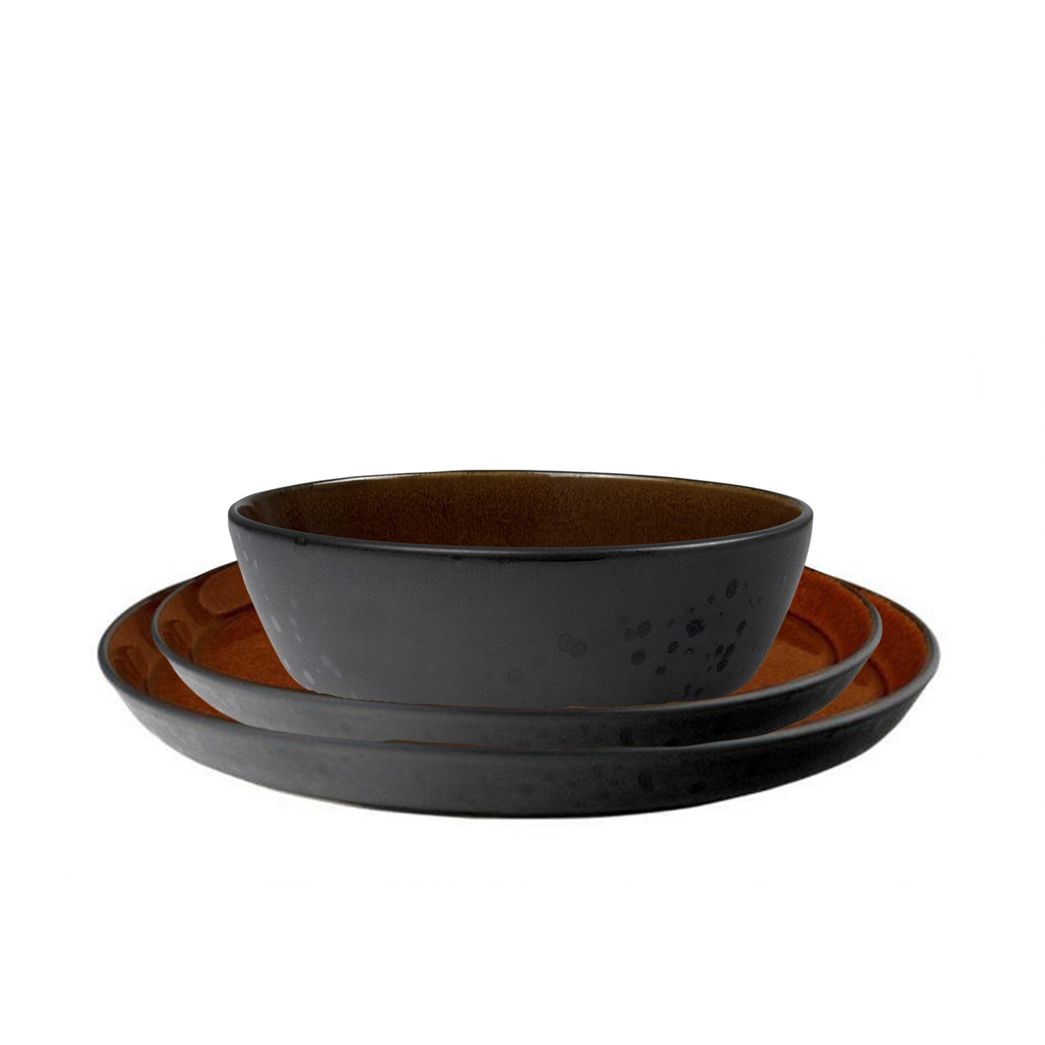 bitz-serviesset-24-delig-zwartamber