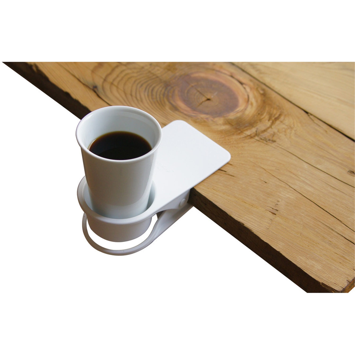 aqooa drinklip bekerhouder wit