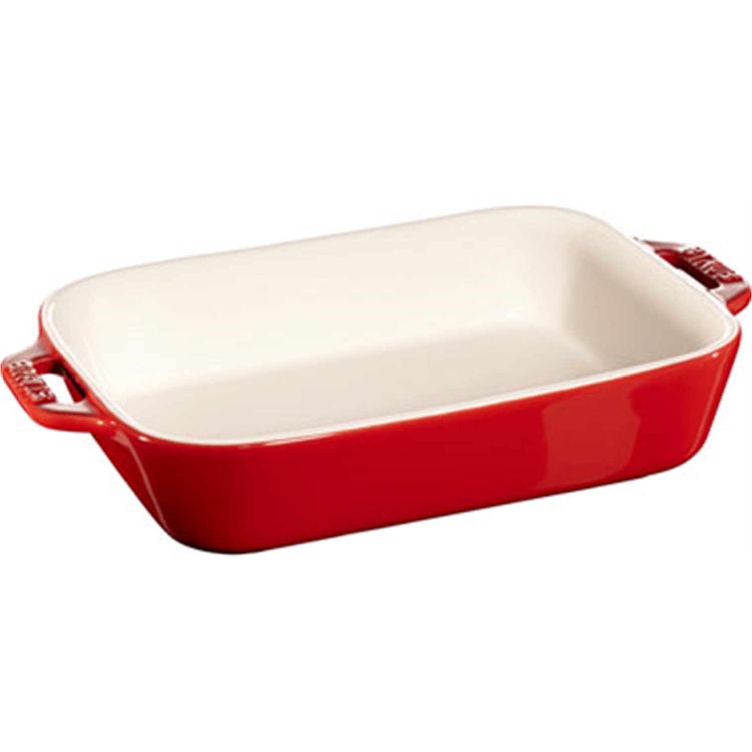 staub ovenschaal 20x16cm rood