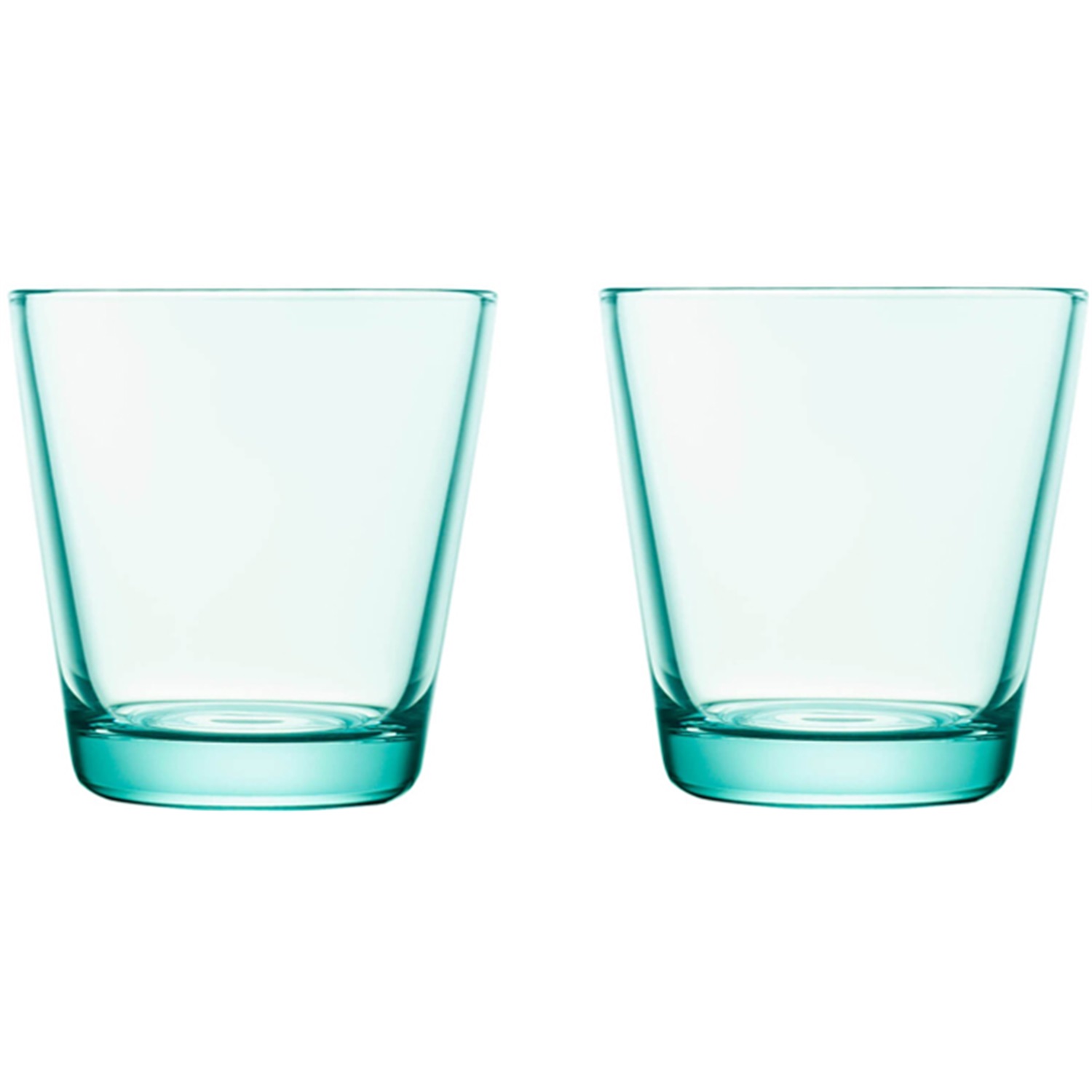 iittala kartio waterglazen 021l watergroen 2 stuks