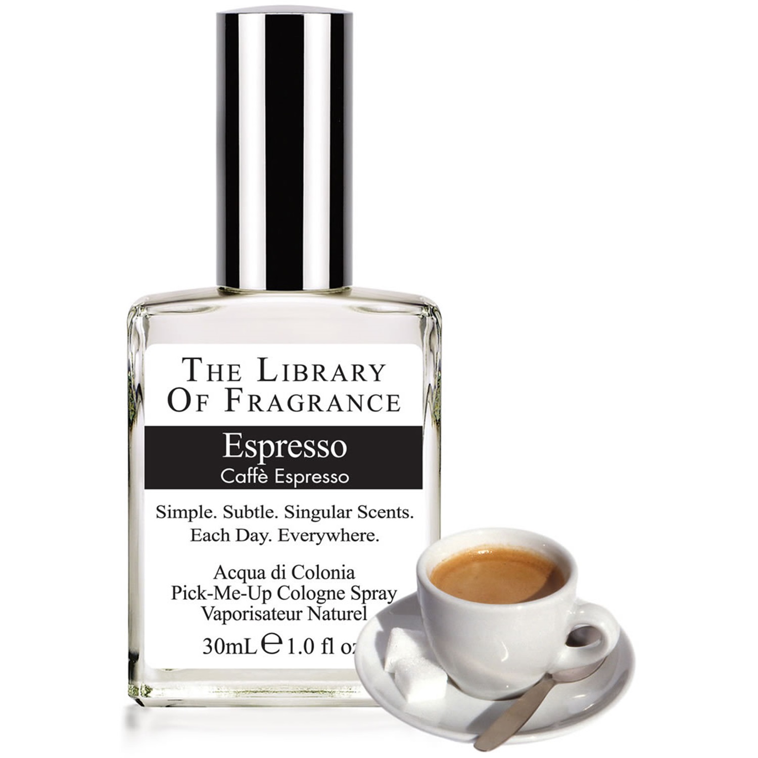 library fragrance cologne spray 30ml espresso