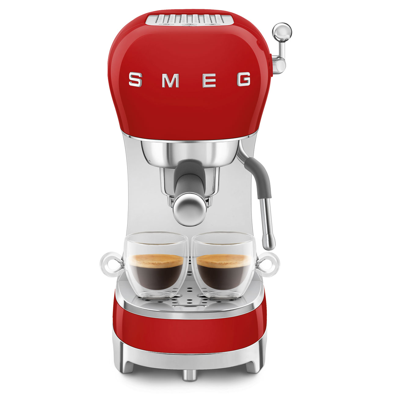 smeg-espressomachine-ecf02rdeu-rood
