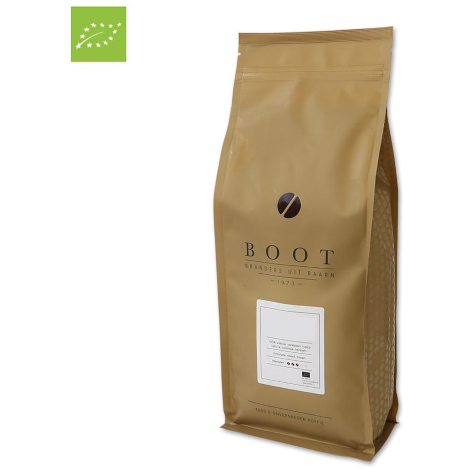 boot koffie bio blend koffiebonen espresso 1kg