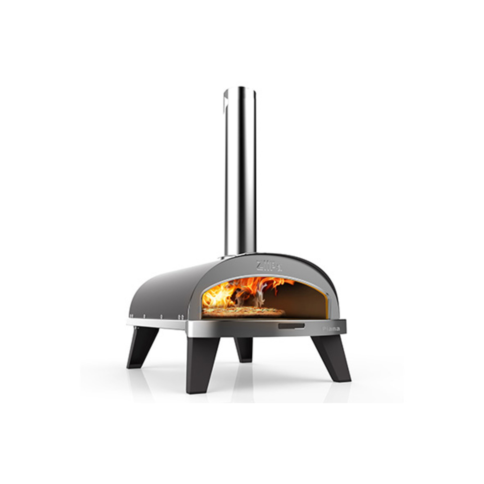 ziipa piana pizzaoven grijs