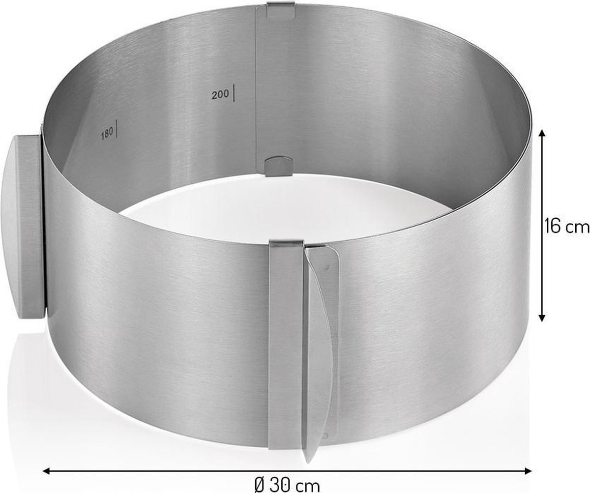 kuchenprofi-taartring-verstelbaar-rond