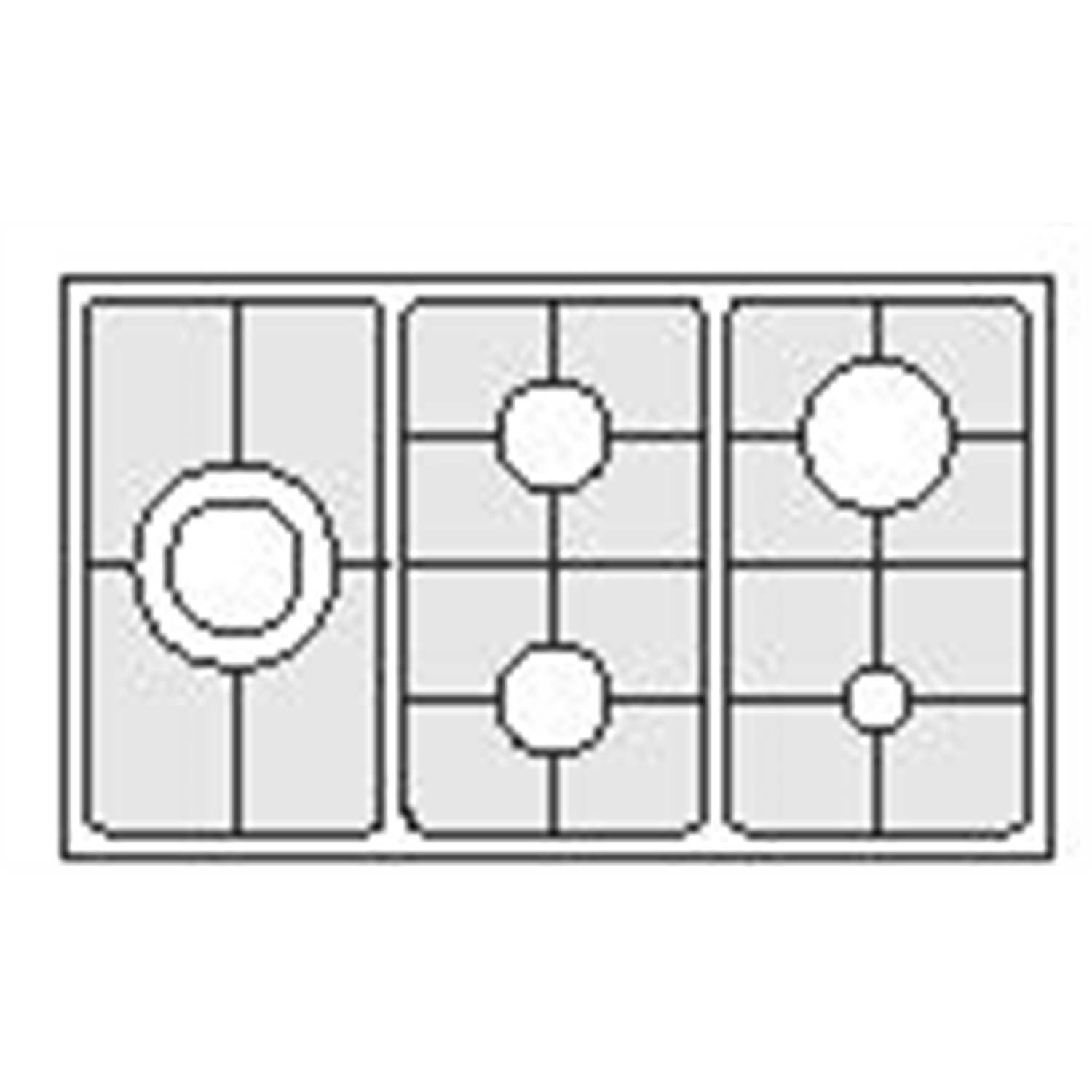 la-germania-americana-ams95l61cxu-gasfornuis-90cm-showmodel