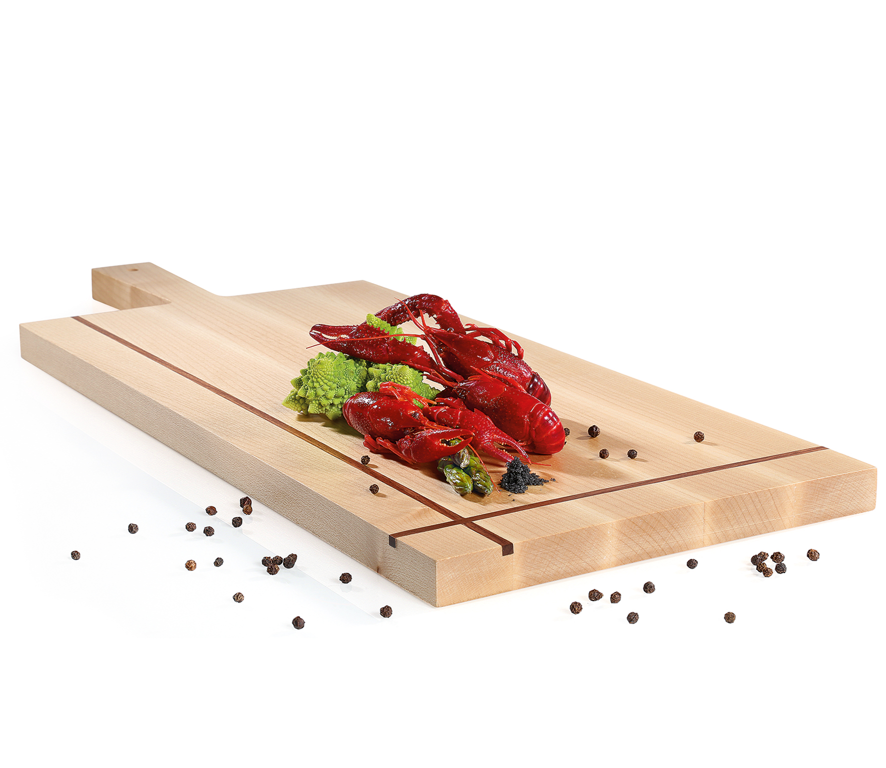 zassenhaus serveerplank 58x22cm esdoorn