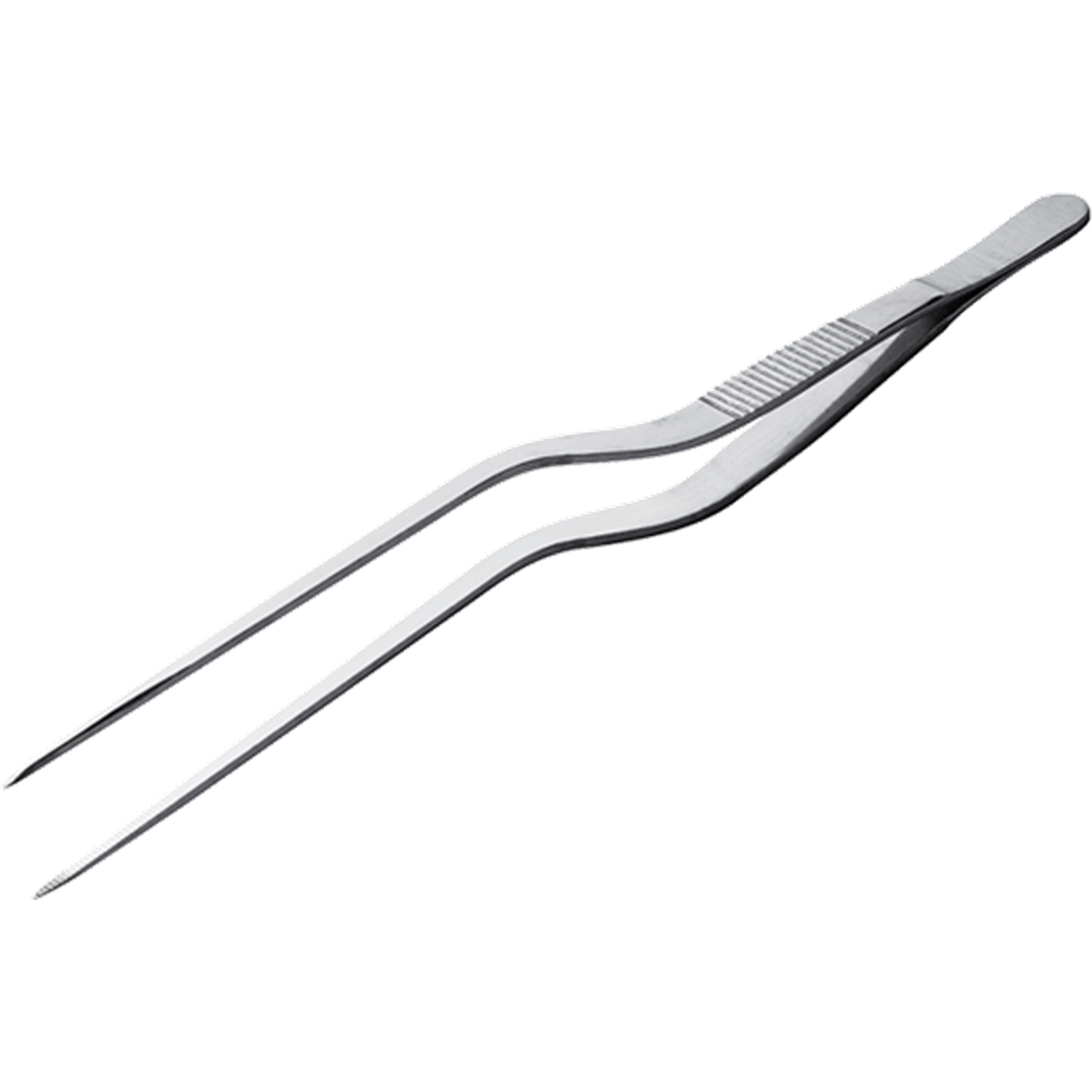 inoxibar gebogen pincet 20cm