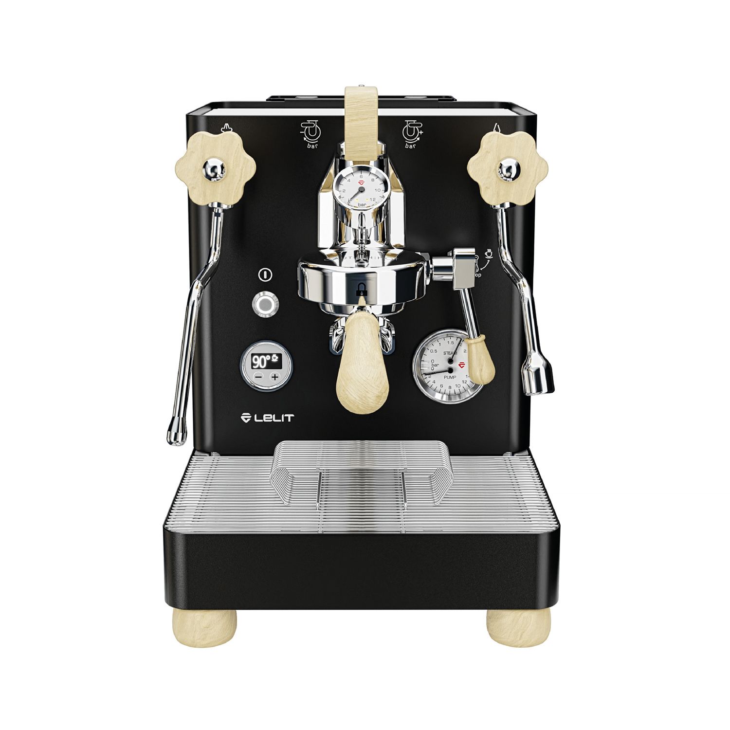 Lelit Bianca Espressomachine, zwart