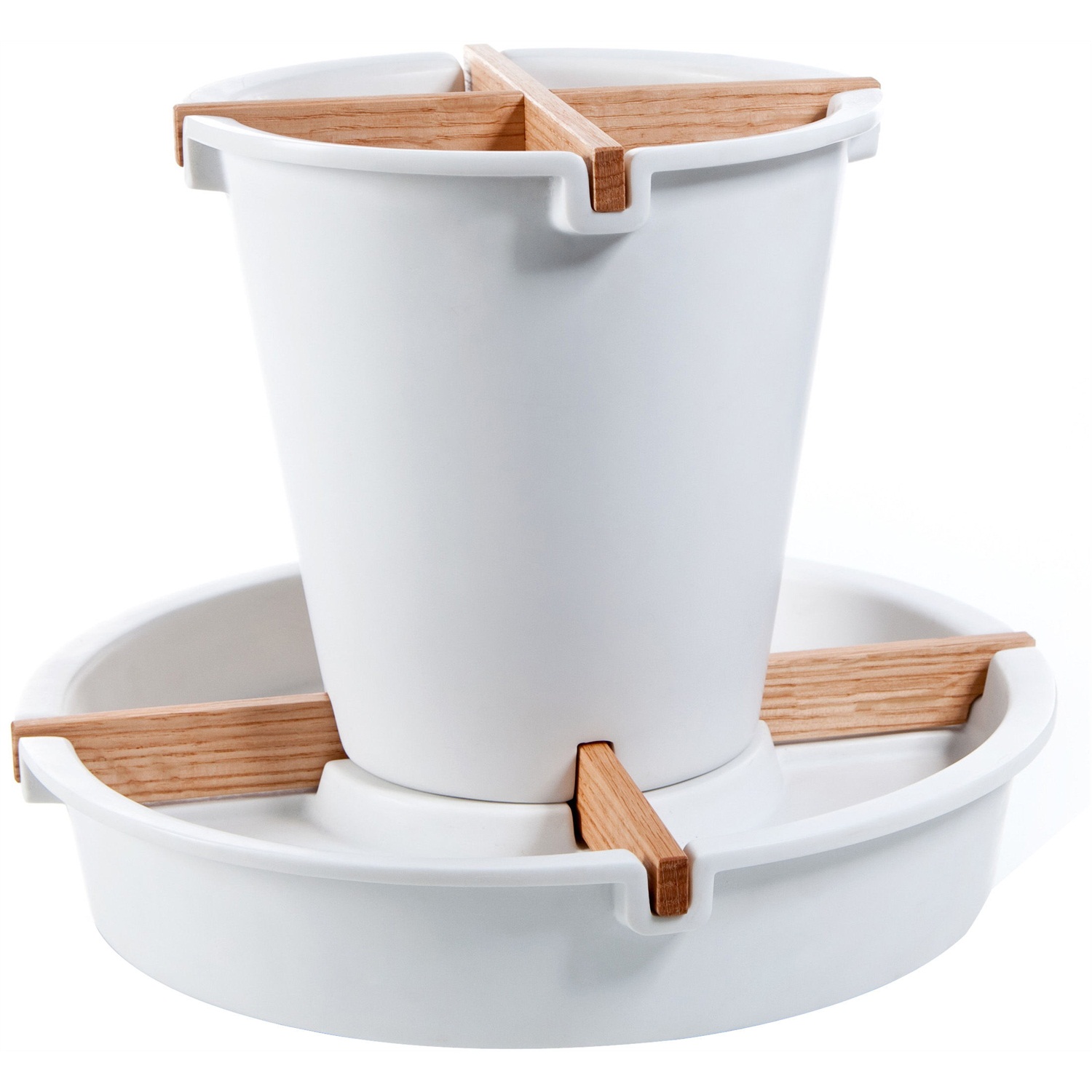 royal-vkb-lazy-linda-draaibare-keukengerei-houder-wit