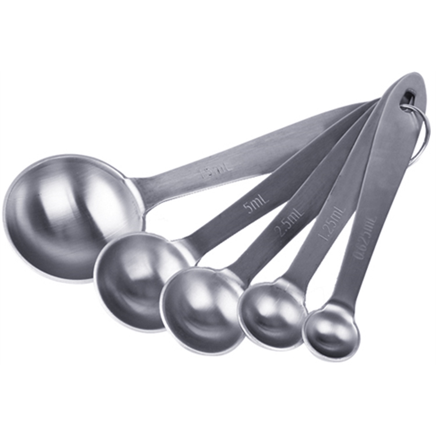 inoxibar maatlepelset 5 delig rvs