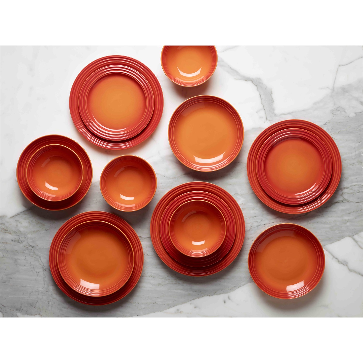le-creuset-stoneware-dinerbord-27cm-oranjerood