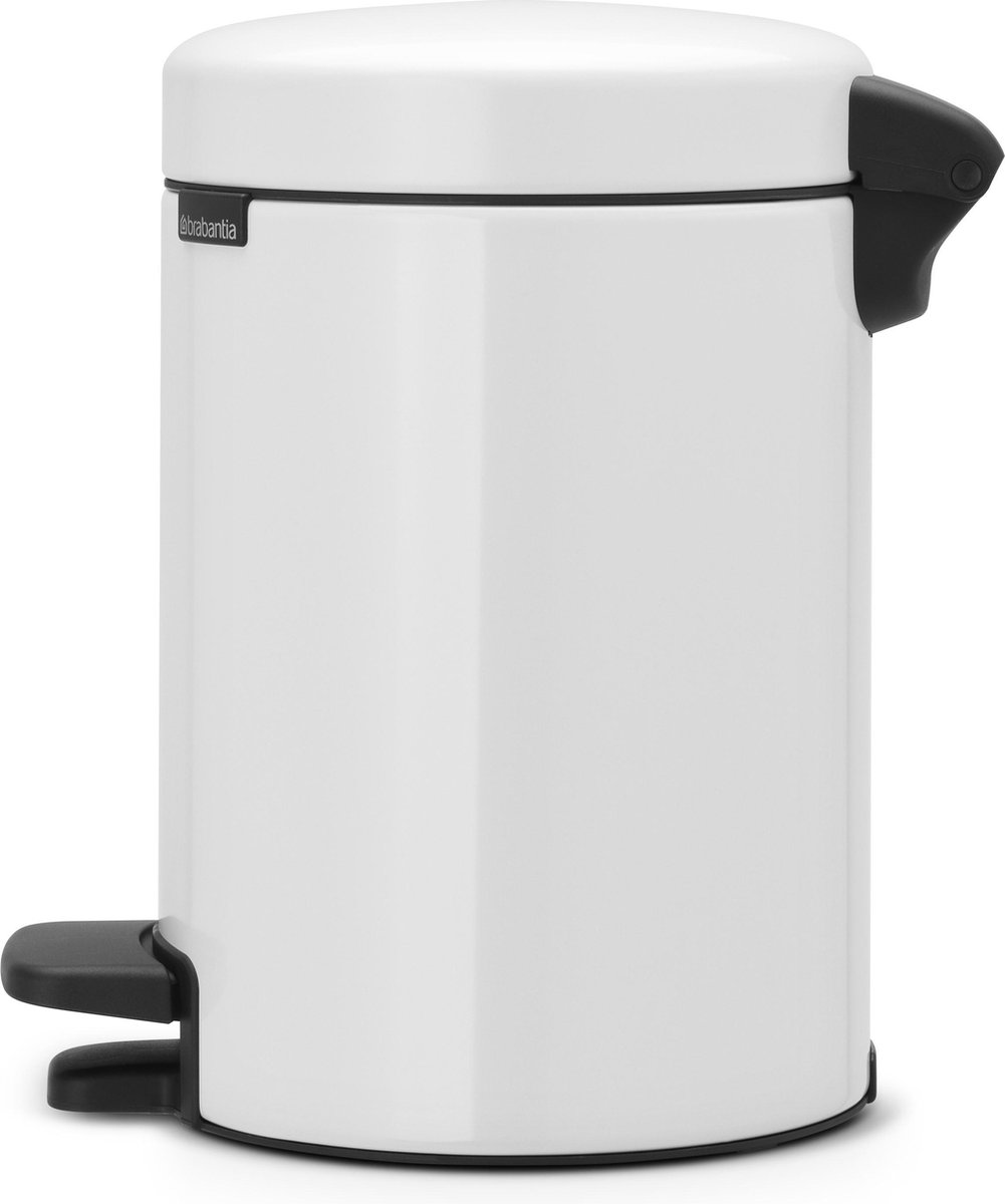 brabantia-newicon-pedaalemmer-3l-wit