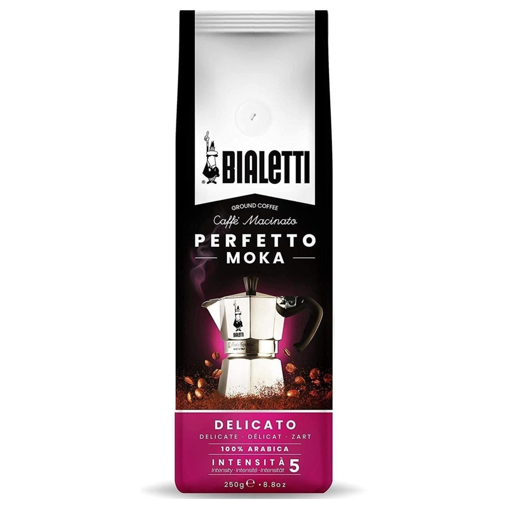 bialetti perfetto moka delicato gemalen koffie 025kg