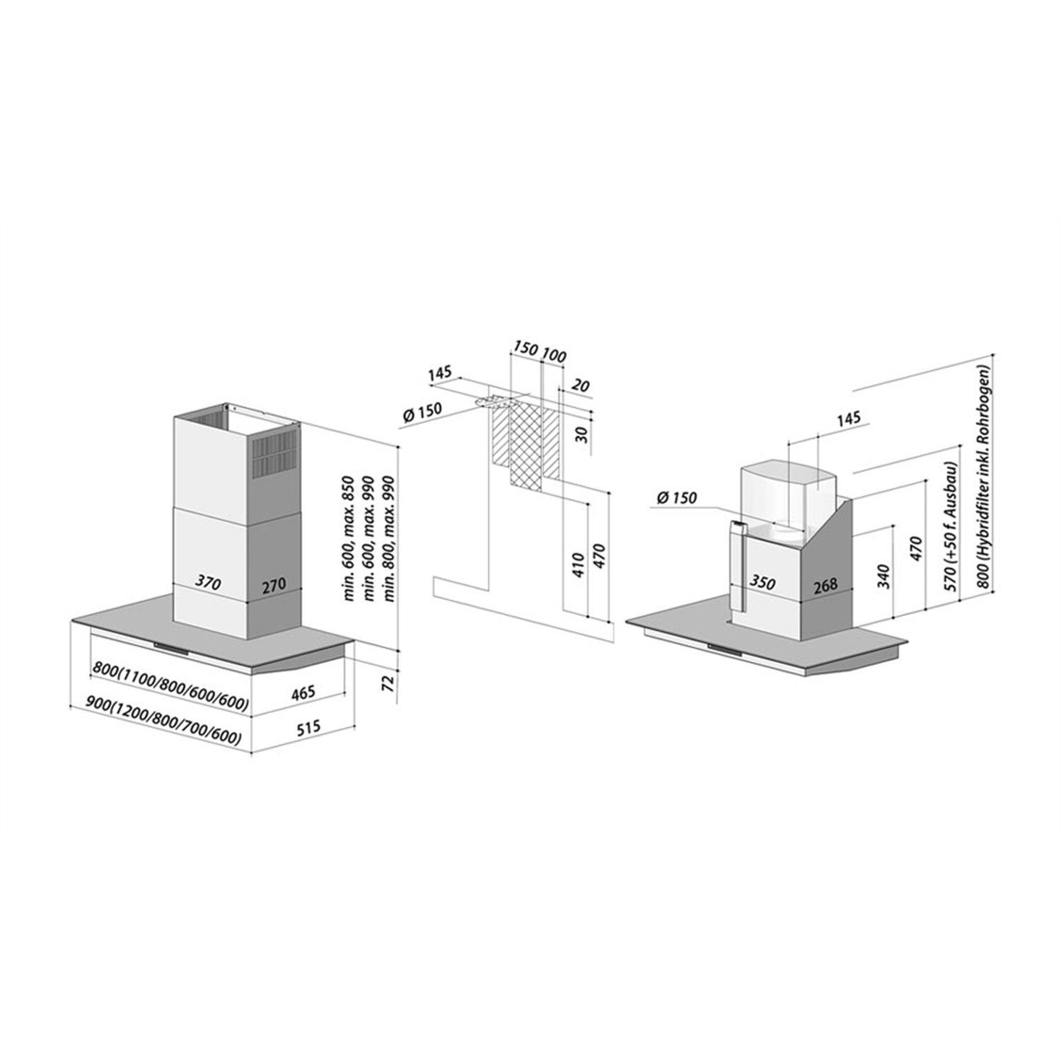 berbel-glassline-wandkap-bwh-90-gl-90cm-rvs