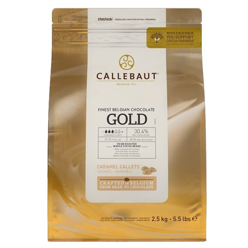 callebaut chocolade callets gold 25kg