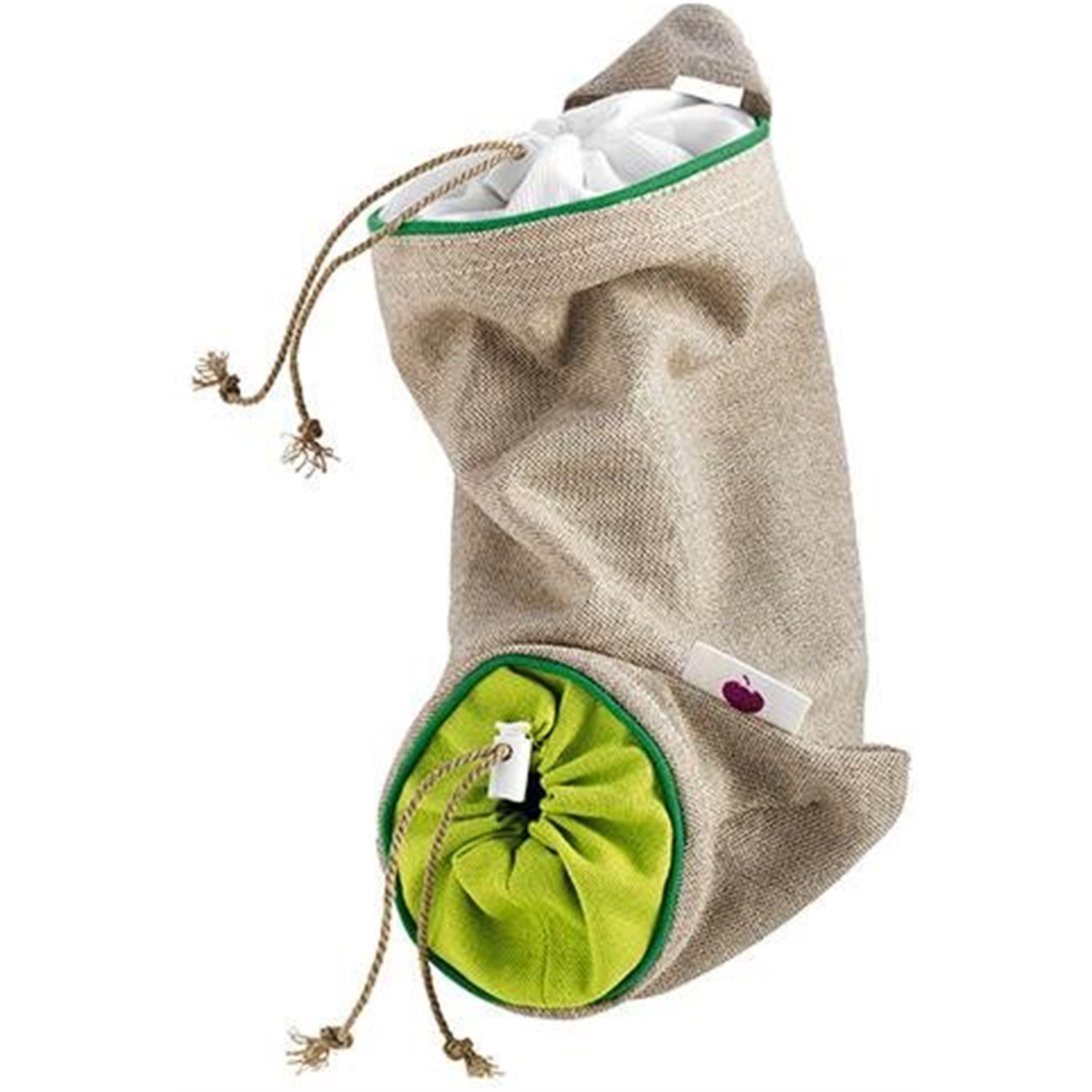 mastrad-storage-bewaarzak-knoflook-f93362-groen