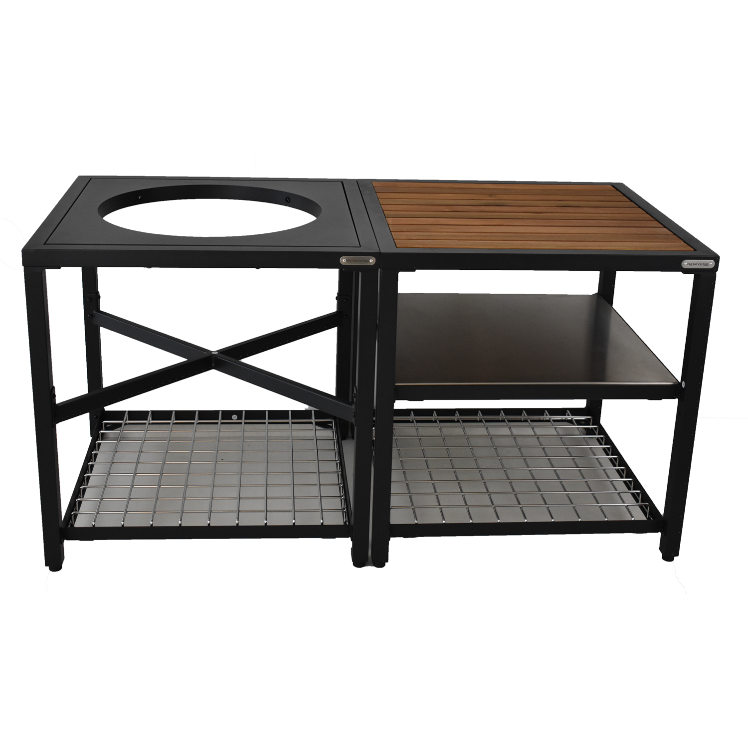 big green egg modular nest system compleet acaciahoutrvs xlarge