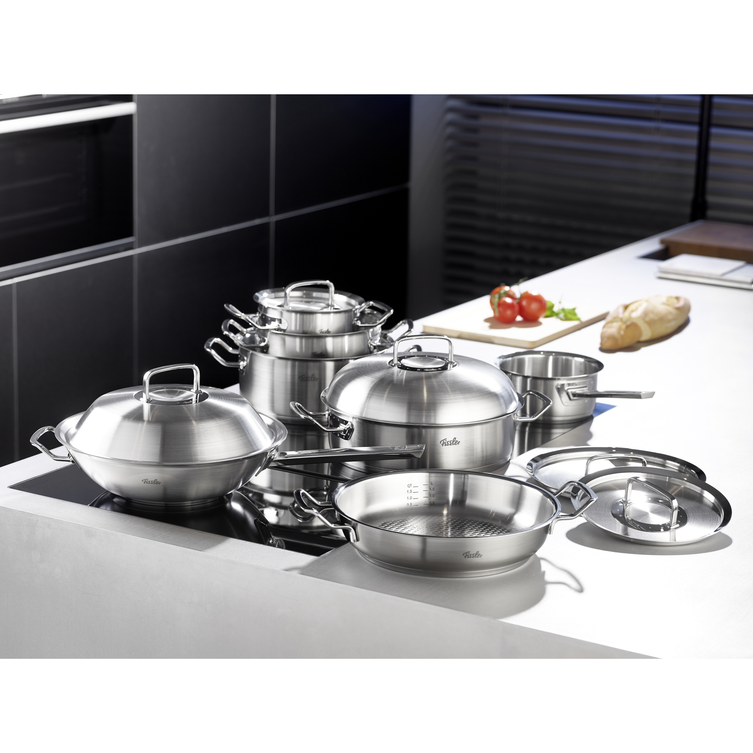 fissler-original-profi-collection-pannenset-downdraft-met-rvs-deksels-3-delig