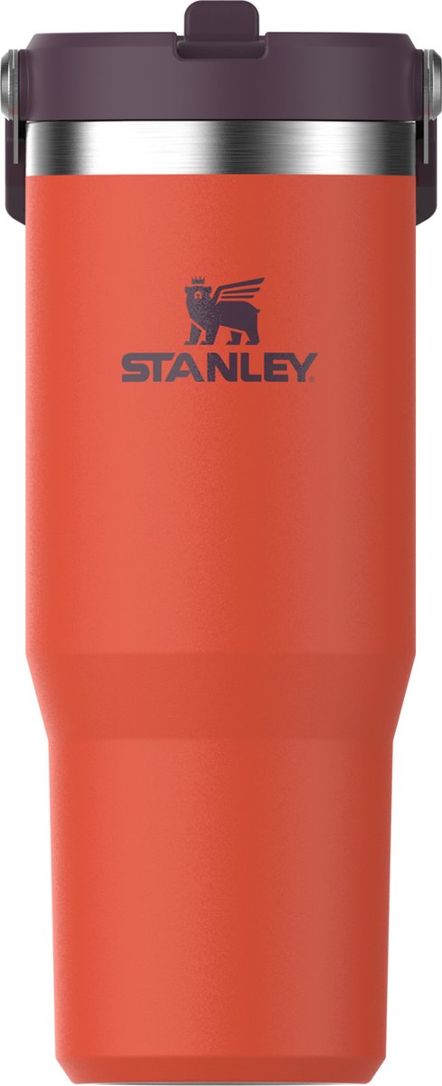 stanley iceflow flip straw thermosbeker 089l oranje