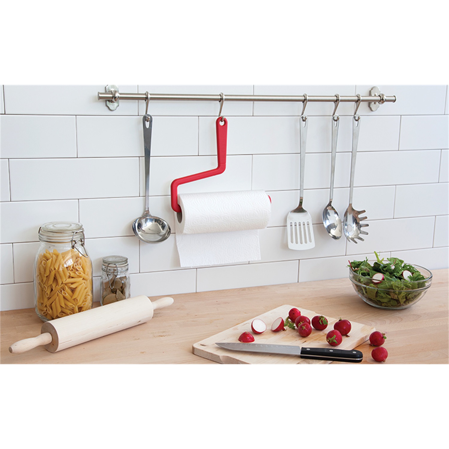 peleg-design-rollo-keukenrolhouder-rood