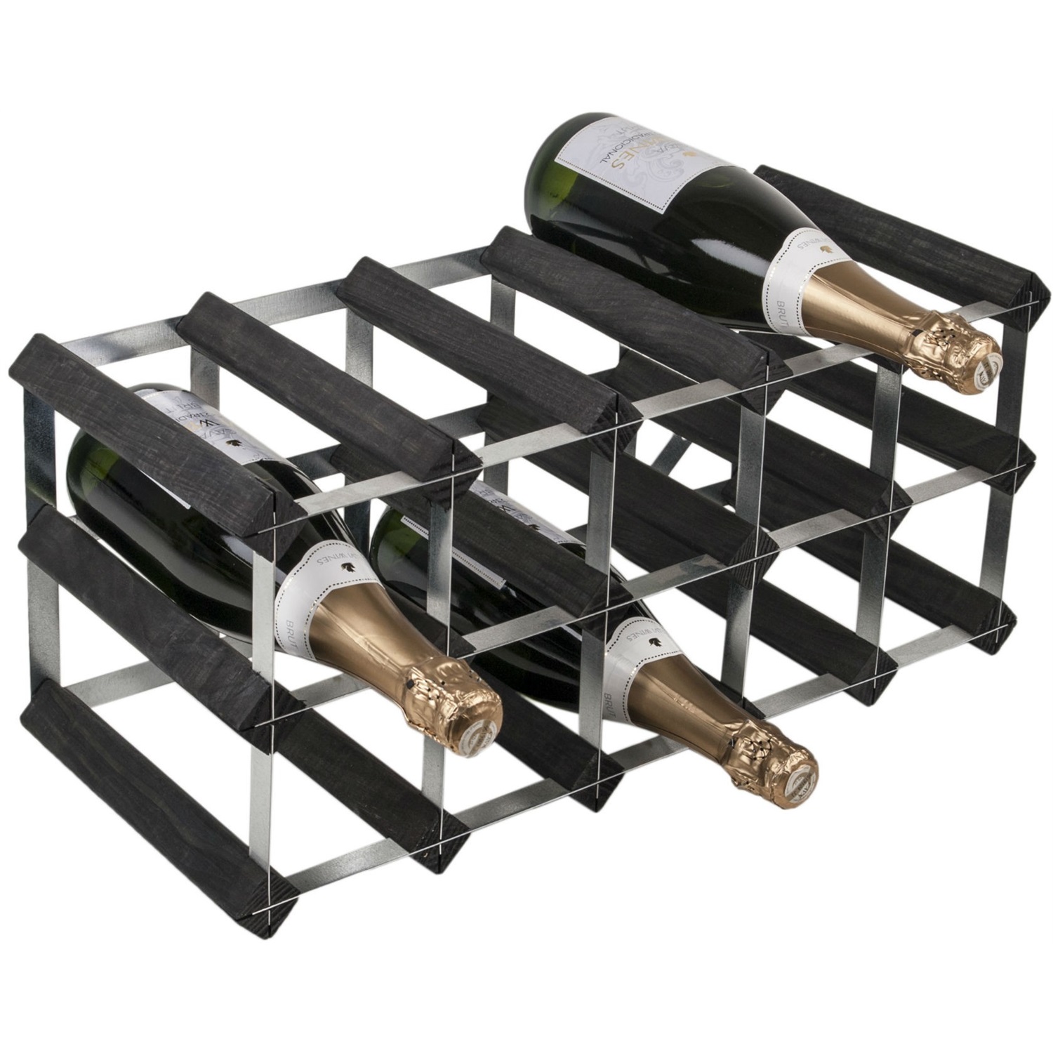 traditional-wine-rack-co-self-assemble-wijnrek-15-flessen-zwart