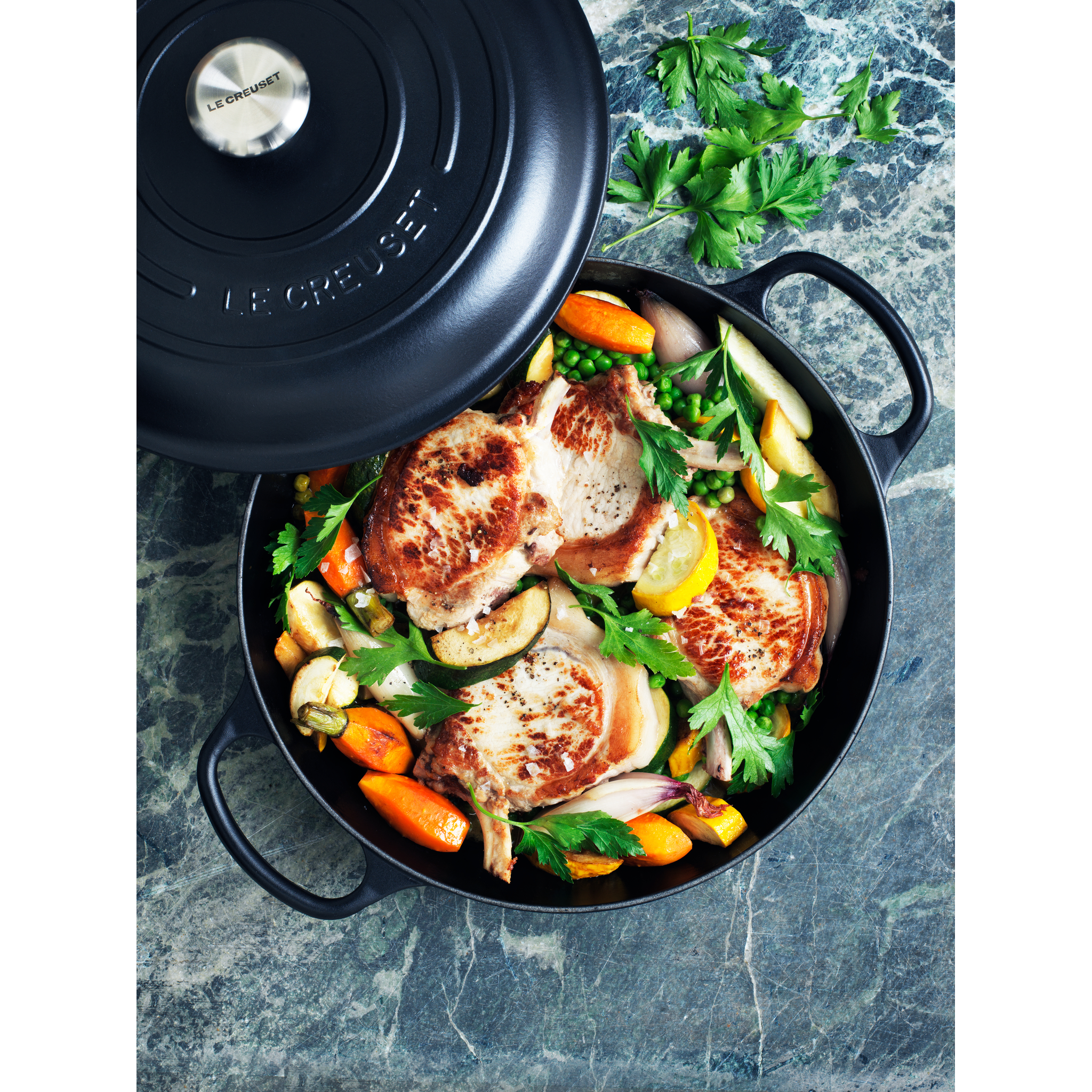 le-creuset-signature-marmite-braadpan-26cm-mat-zwart