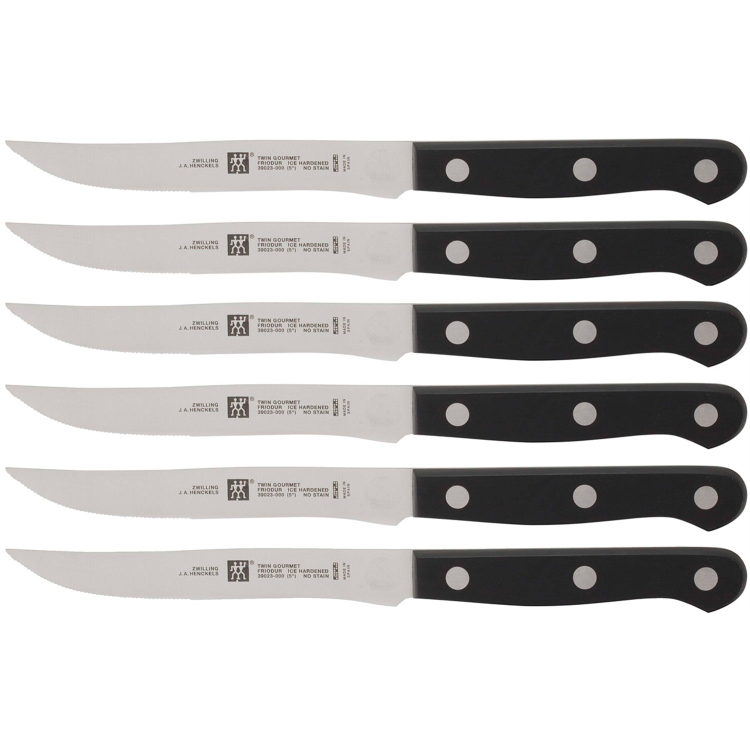 zwilling twin gourmet steakmessenset 6 delig