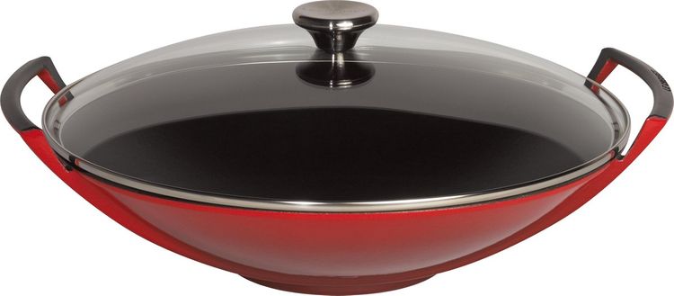 le-creuset-signature-wok-met-glasdeksel-36cm-kersenrood