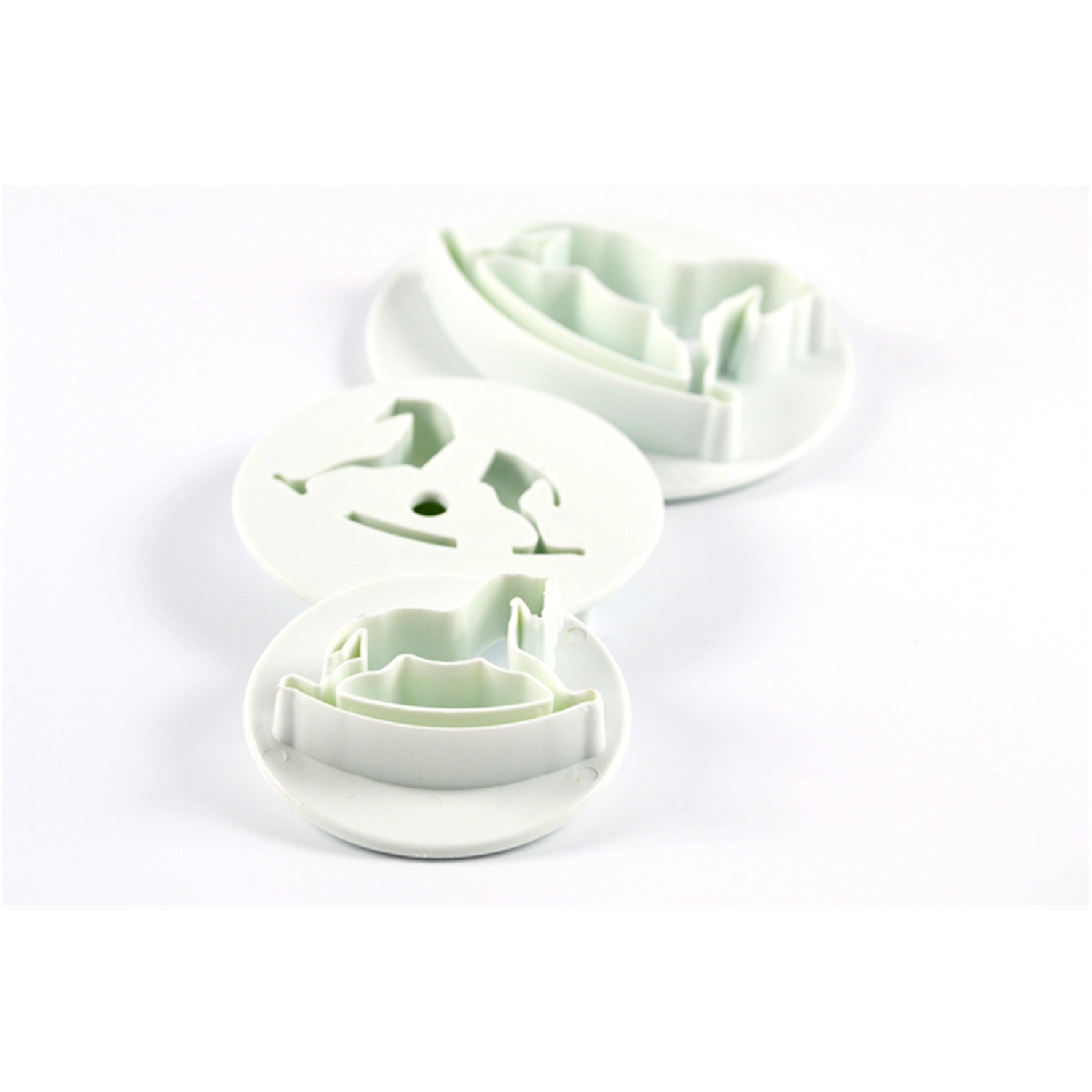 easy2bake uitsteekvormenset hobbelpaarden 3 delig