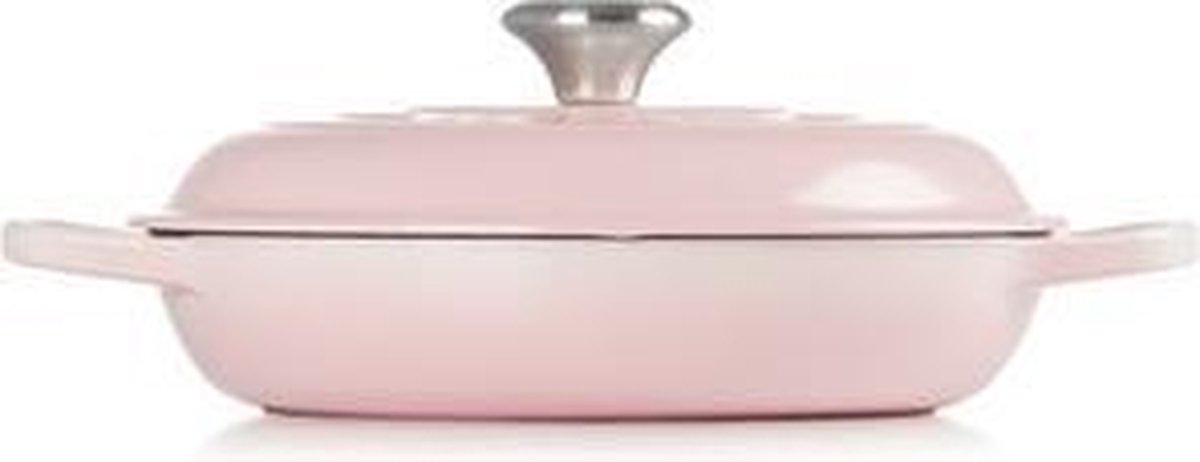 le-creuset-signature-campagnard-braadpan-30cm-shell-pink