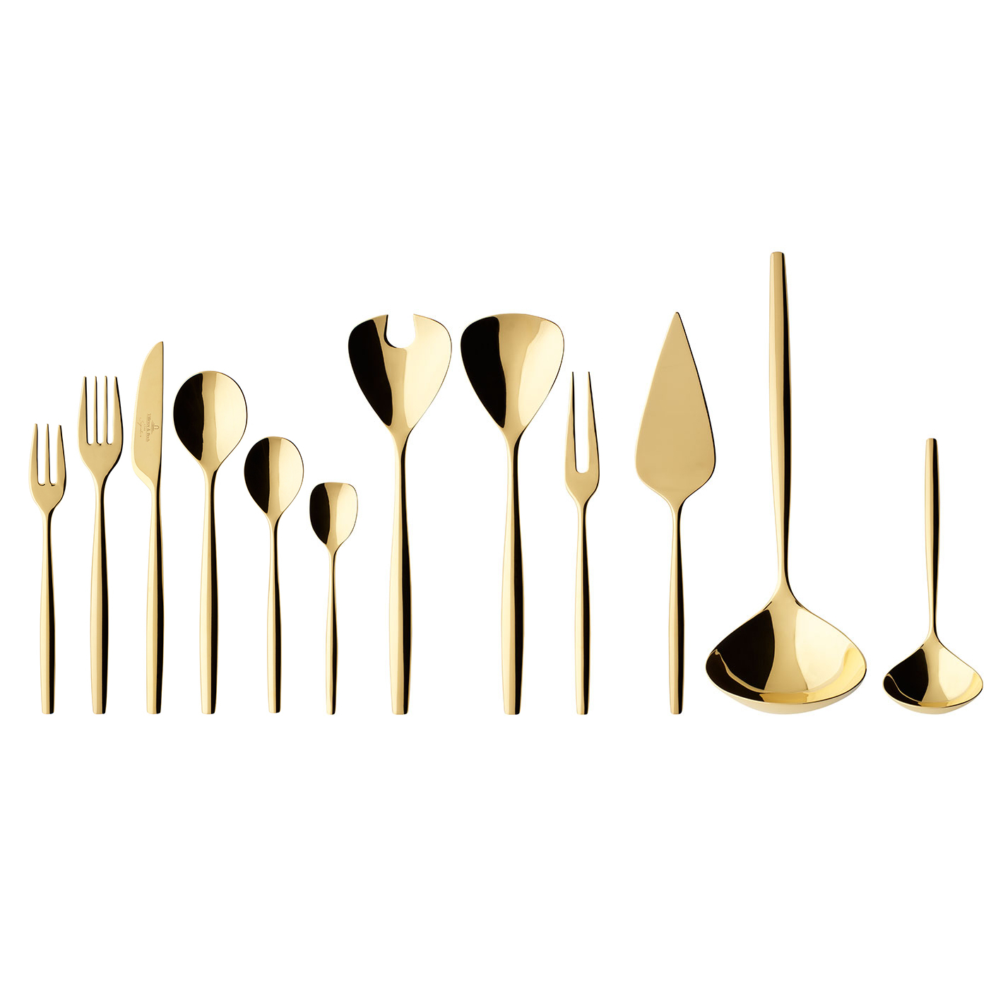 villeroy boch metrochic dor bestekset 70 delig goud